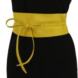 FASHIONGEN - Ceinture Obi pour Femme, Ceinture large Obi, Similicuir de Poylurethanne, haute qualité, MICA