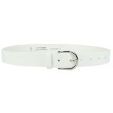 Women's belt in vegetable tanned bull leather, 3 cm wide, RIVOLI