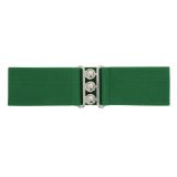 Wide Waist Elasticated Woman Belt, GLORIA Made in France