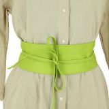 FASHIONGEN - Ceinture Obi pour Femme, Ceinture large Obi, Similicuir de Poylurethanne, haute qualité, MICA