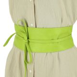 FASHIONGEN - Ceinture Obi pour Femme, Ceinture large Obi, Similicuir de Poylurethanne, haute qualité, MICA