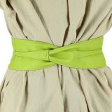 FASHIONGEN - Ceinture Obi pour Femme, Ceinture large Obi, Similicuir de Poylurethanne, haute qualité, MICA