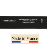 Cinturón para mujer en cuero italiano, LUNA, Fabricado en Francia
