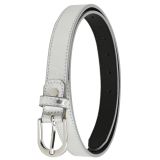 Women genuine Italian leather belt LUNA, Made in France