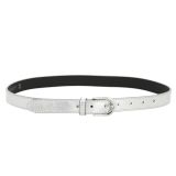 Women genuine Italian leather belt LUNA, Made in France