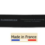 Women genuine Italian leather belt LUNA, Made in France