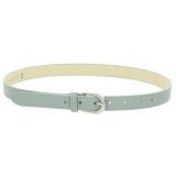 Women genuine Italian leather belt LUNA, Made in France