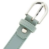 Women genuine Italian leather belt LUNA, Made in France