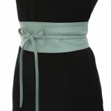 Ceinture femme Obi Cuir d'Italie, fabriqué en France, CASSIANE