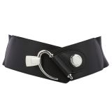 Ceinture femme élastique Cuir de Vachette, DARLENE