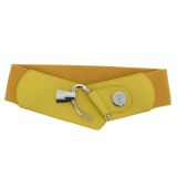 Ceinture femme élastique Cuir de Vachette, DARLENE