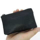 Leather double zip wallet Brown - 10340-38435