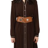 Ceinture femme élastique Cuir de Vachette, DARLENE