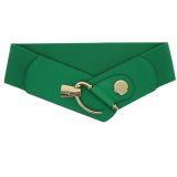 Cintura elastica da donna in Vera Pelle di Vacchetta, DARLENE