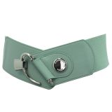 Cintura elastica da donna in Vera Pelle di Vacchetta, DARLENE