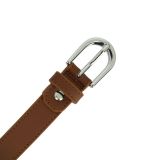 Women genuine Italian leather belt LUNA for thousers, jeans