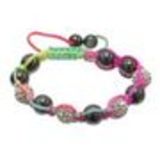 Bracelet Shamballa 4, AOH-16 Multicouleur - 1416-5929