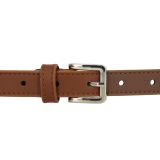 2 cm Belt Genuine Italian leather for women, LINDA