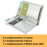 Porta carte di credito cuoio SAWSAN