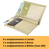 Porta carte di credito cuoio SAWSAN