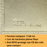 Porta carte di credito cuoio SAWSAN