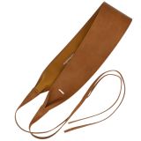 MICA large leatherette obi belt