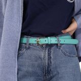 Cinturón de mujer piel, cuero LUNA