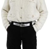 Ceinture Cuir véritable LUNA pour pantalons, jeans 