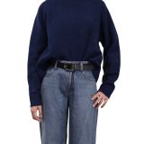 FASHIONGEN - Ceinture Véritable Cuir de Vachette Tannage Semi-Végétale pour fille et femme, HENRIETTA, Fabriqué en France