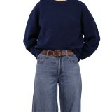 FASHIONGEN - Ceinture Véritable Cuir de Vachette Tannage Semi-Végétale pour fille et femme, HENRIETTA, Fabriqué en France