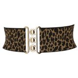 Wide Waist Elasticated Woman Belt, GLORIA Made in France