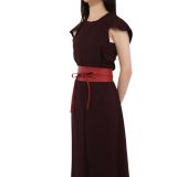 Ceinture femme Obi Cuir d'Italie, fabriqué en France, CASSIANE