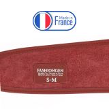 Ceinture femme Obi Cuir d'Italie, fabriqué en France, CASSIANE