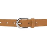 Women genuine Italian leather belt LUNA for thousers, jeans