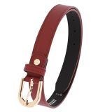 Women genuine Italian leather belt LUNA for thousers, jeans