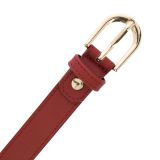 Women genuine Italian leather belt LUNA for thousers, jeans