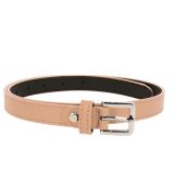 Cintura 2 cm vera pelle italiana per le donne, LINDA