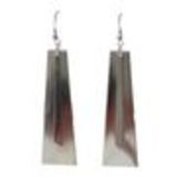 Earrings steel sheet 2062 Silver - 2062-6207