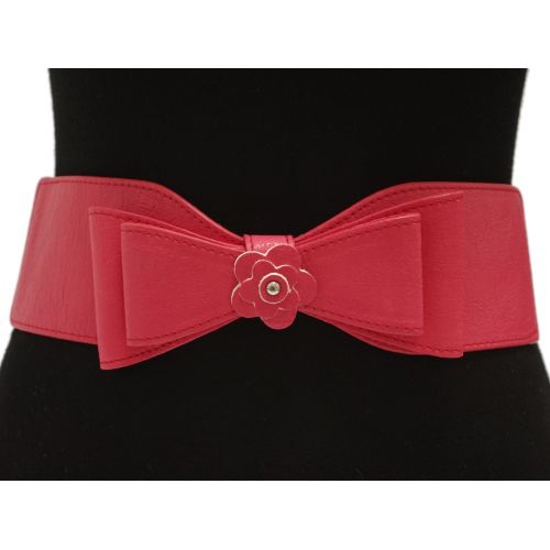 Ceinture élastique, noeud de papillon Rouge - 2185-6771