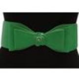 Ceinture élastique, noeud de papillon Vert - 2185-6772