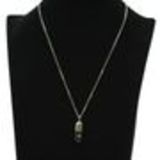 Collier acier inoxydable, pendentif portable