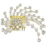 Bijoux de cheveux, fleurs, strass, 2034 OR