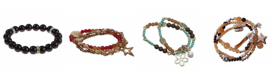 Ethnic bead bracelets